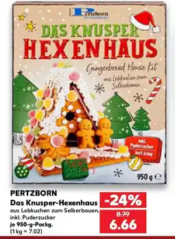 Kaufland PERTZBORN Das Knusper-Hexenhaus Angebot