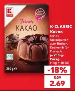 Kaufland K-CLASSIC Kakao Angebot