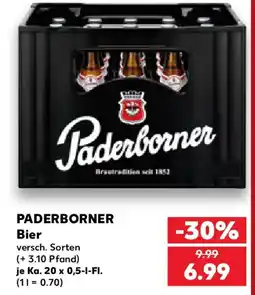 Kaufland PADERBORNER Bier Angebot