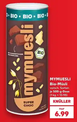 Kaufland Mymuesli Bio-Müsli Angebot