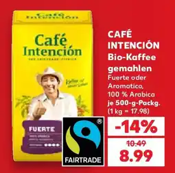 Kaufland Café Intención Bio-Kaffee Angebot