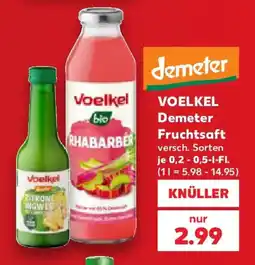 Kaufland VOELKEL Demeter Fruchtsaft Angebot