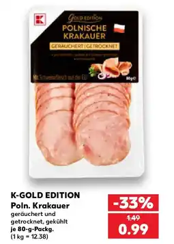 Kaufland K-GOLD EDITION Poln. Krakauer Angebot