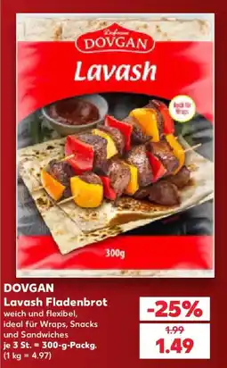 Kaufland DOVGAN Lavash Fladenbrot Angebot