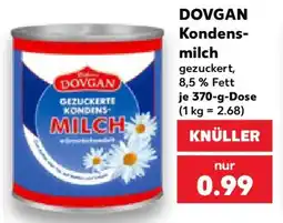 Kaufland DOVGAN Kondensmilch Angebot