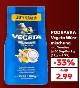 Kaufland VEGETA Würzmischung mit Gemüse Angebot