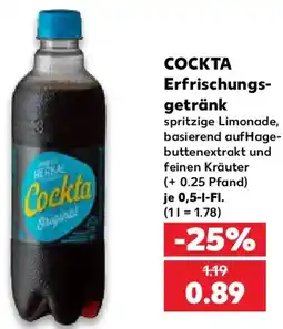 Kaufland Cockta Erfrischungsgetränk Angebot