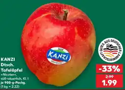 Kaufland KANZI Dtsch. Tafeläpfel »Nicoter« Angebot