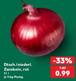 Kaufland Dtsch./niederl. Zwiebeln, rot Angebot