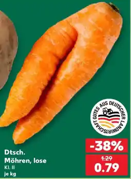 Kaufland Dtsch. Möhren, lose Angebot