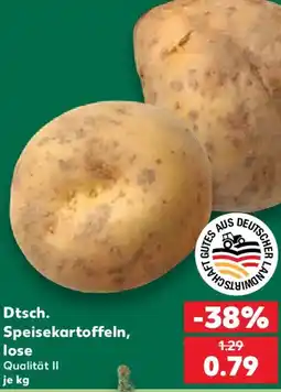 Kaufland Dtsch. Speisekartoffeln, lose Qualität II Angebot