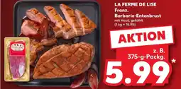 Kaufland LA FERME DE LISE Barbarie-Entenbrust Angebot