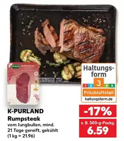 Kaufland K-PURLAND Rumpsteak Angebot