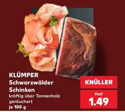 Kaufland KLÜMPER Schwarzwälder Schinken Angebot