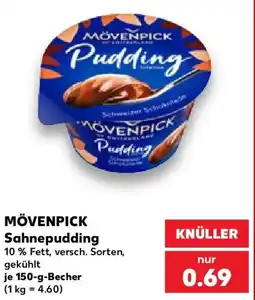Kaufland MÖVENPICK Sahnepudding Angebot