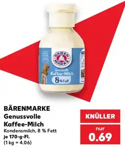 Kaufland BÄRENMARKE Kaffee-Milch Angebot