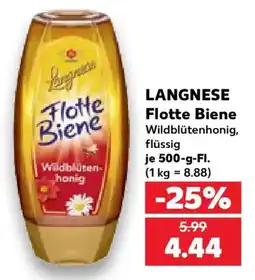 Kaufland LANGNESE Flotte Biene Wildblütenhonig Angebot