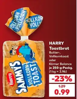 Kaufland HARRY Toastbrot Angebot