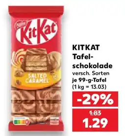 Kaufland KITKAT Tafelschokolade Angebot