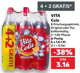 Kaufland Vita Cola Original Angebot