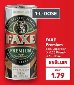 Kaufland FAXE Premium Angebot