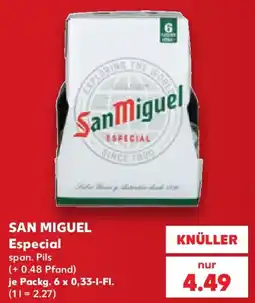 Kaufland SAN MIGUEL Especial Angebot