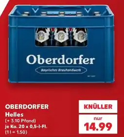 Kaufland Oberdorfer Helles Angebot