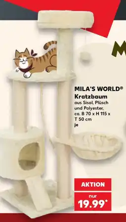 Kaufland MILA'S WORLD® Kratzbaum Angebot