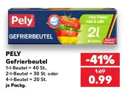 Kaufland Pely Gefrierbeutel Angebot