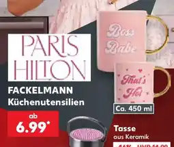 Kaufland Paris Hilton Tasse aus Keramik Angebot