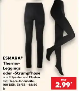 Kaufland ESMARA Thermo-Leggings oder -Strumpfhose Angebot