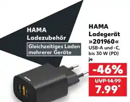 Kaufland HAMA Ladegerät »201960« Angebot