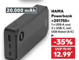 Kaufland HAMA Powerbank Angebot