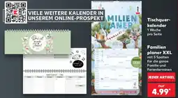Kaufland Familienplaner XXL Angebot