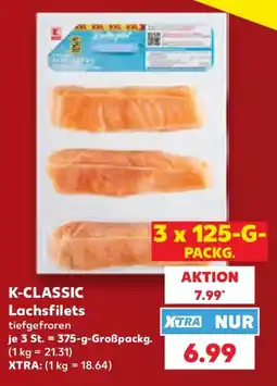 Kaufland K-CLASSIC Lachsfilets Angebot