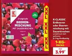 Kaufland K-CLASSIC Erdbeeren oder Beerenmischung mit Sauerkirschen Angebot