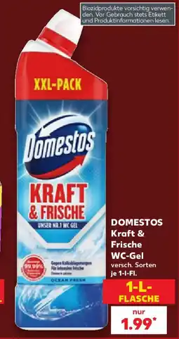 Kaufland Domestos Kraft & Frische WC-Gel Angebot