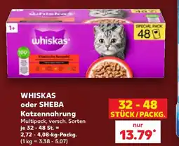 Kaufland WHISKAS Katzenfutter Angebot