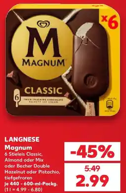 Kaufland LANGNESE Magnum Angebot