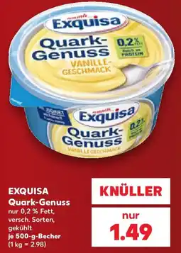 Kaufland Exquisa Quark-Genuss Angebot