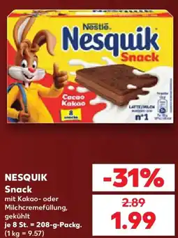 Kaufland NESQUIK Snack Angebot