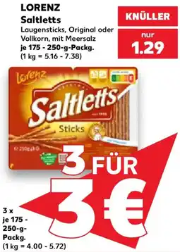 Kaufland Lorenz Saltletts Angebot