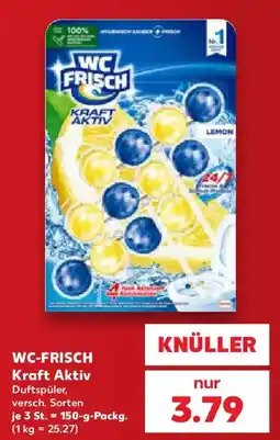 Kaufland WC-FRISCH Kraft Aktiv Duftspüler Angebot