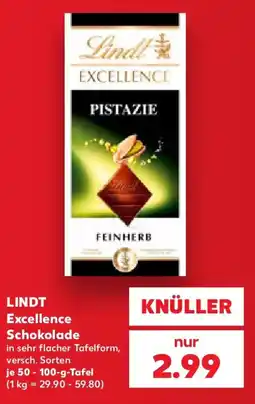 Kaufland Lindt Excellence Schokolade Angebot
