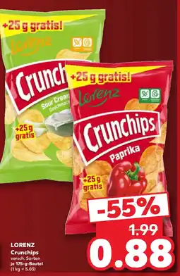 Kaufland Lorenz Crunchips Angebot