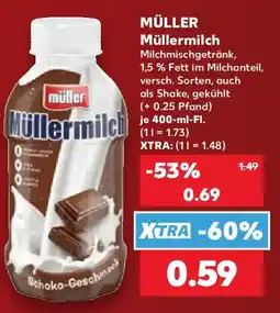 Kaufland MÜLLER Müllermilch Angebot