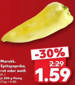 Kaufland Marokk. Spitzpaprika Angebot