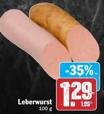 Hit Leberwurst 100g Angebot