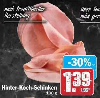 Hit Hinter Koch Schinken 100g Angebot