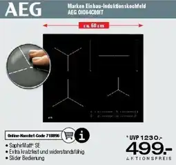 Ostermann AEG Marken Einbau-Induktionskochfeld Angebot